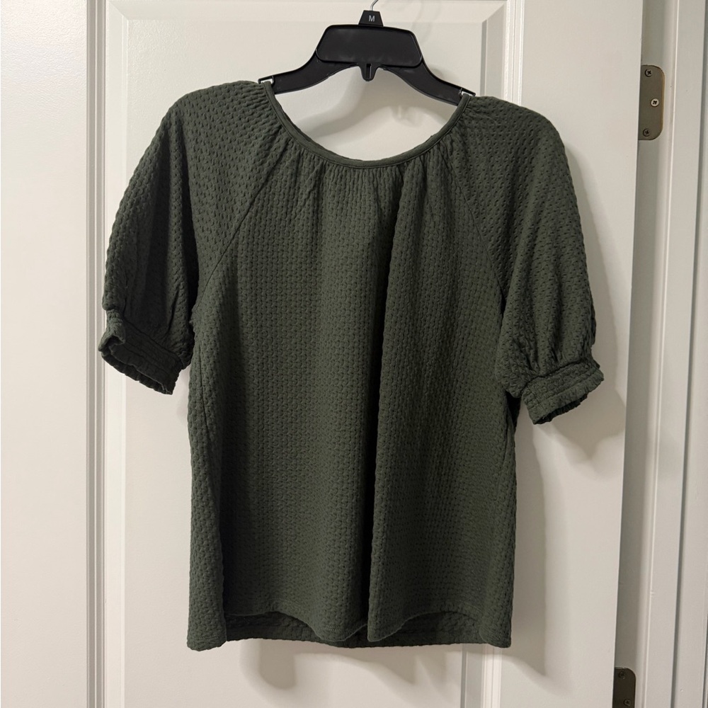 Green Loft blouse